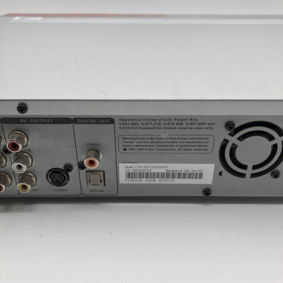 Lite-On LVW-5005A All Write DVD Dual Recorder, Power Cord, No Remote - Picture 7 of 13